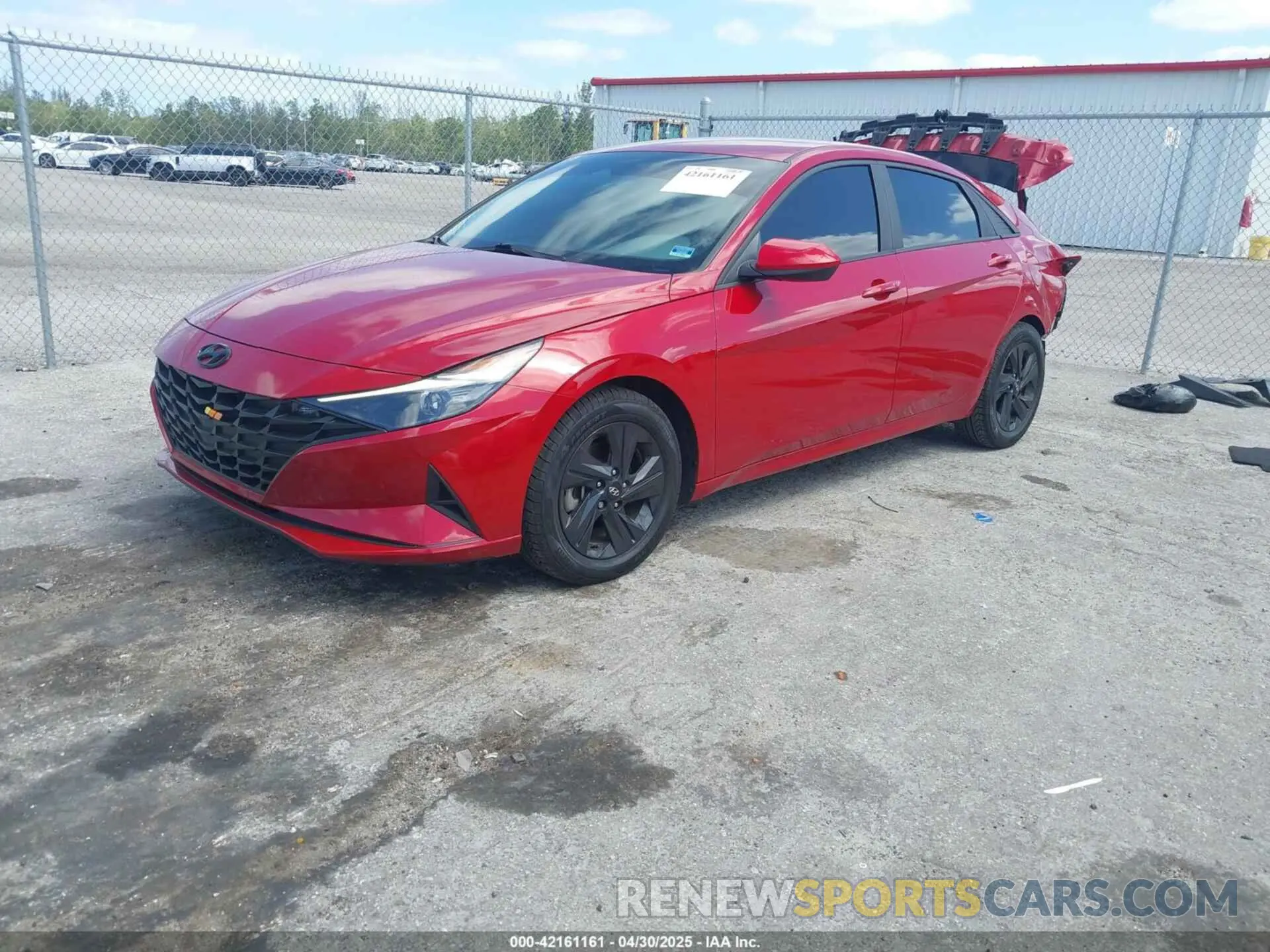 2 Photograph of a damaged car KMHLM4AGXPU471172 HYUNDAI ELANTRA 2023