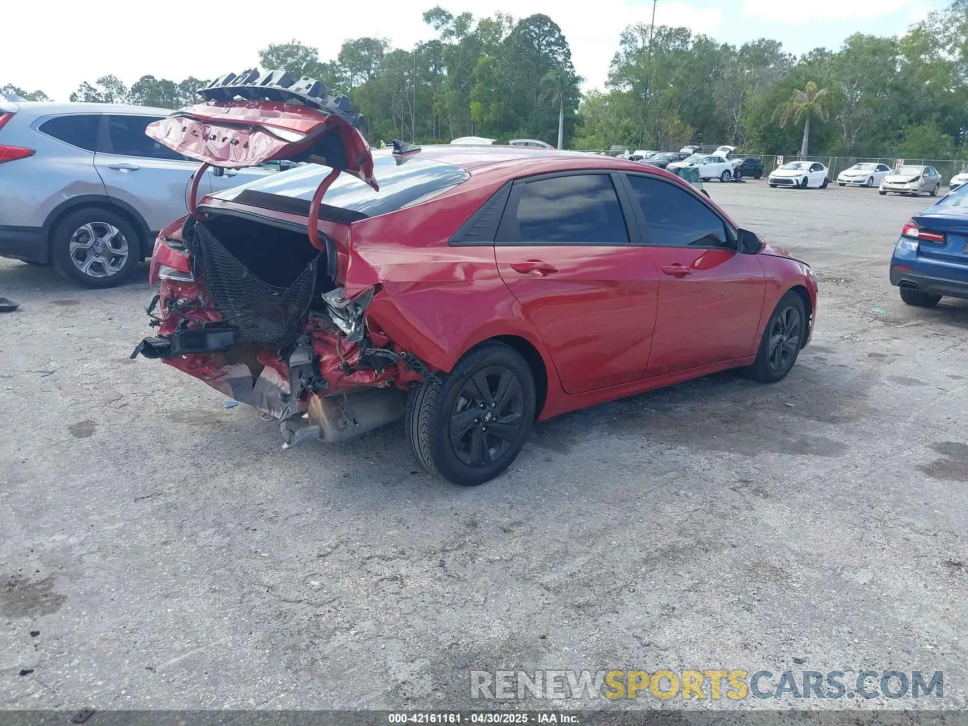 4 Photograph of a damaged car KMHLM4AGXPU471172 HYUNDAI ELANTRA 2023