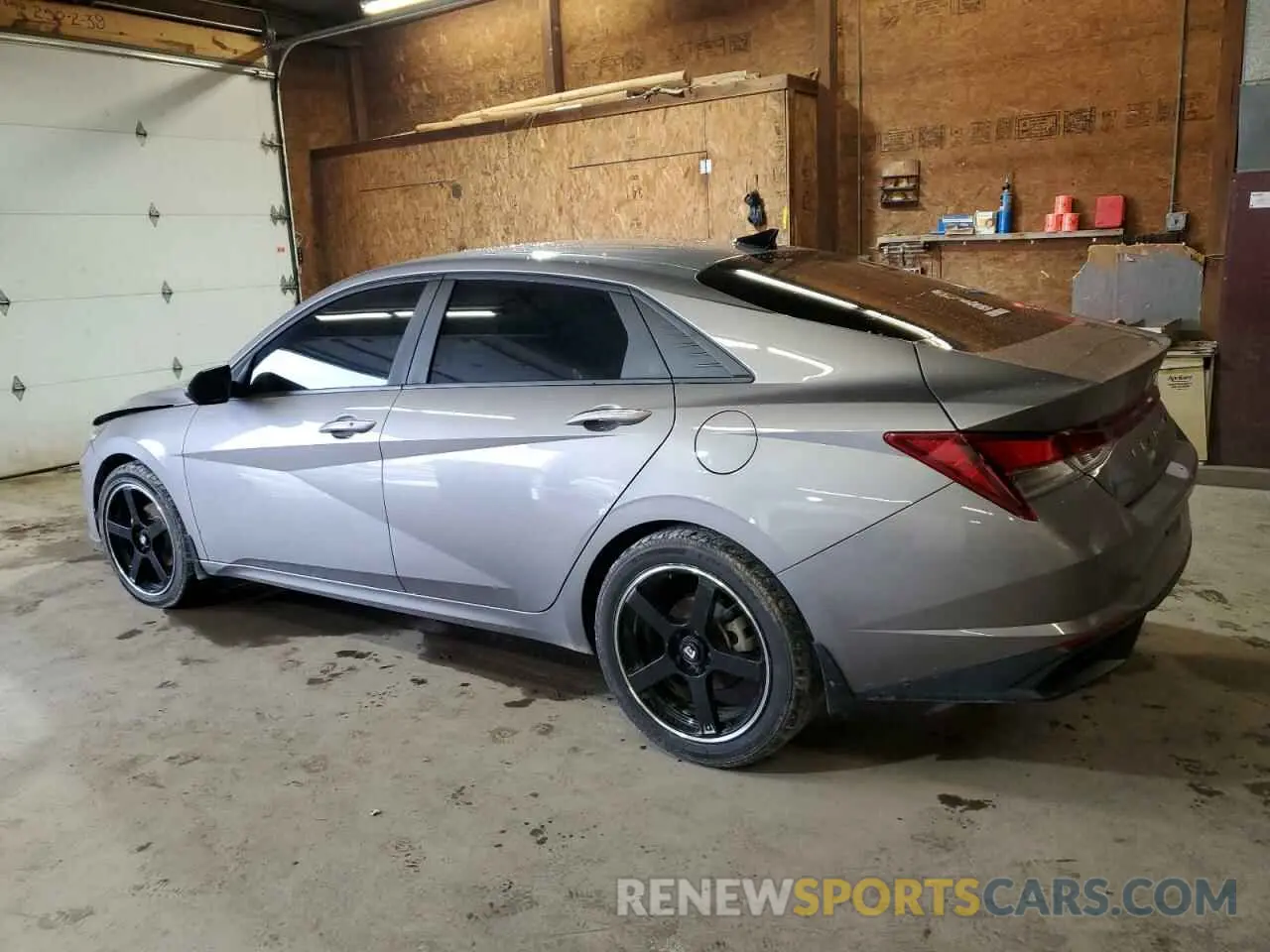 2 Photograph of a damaged car KMHLM4AGXPU490711 HYUNDAI ELANTRA 2023