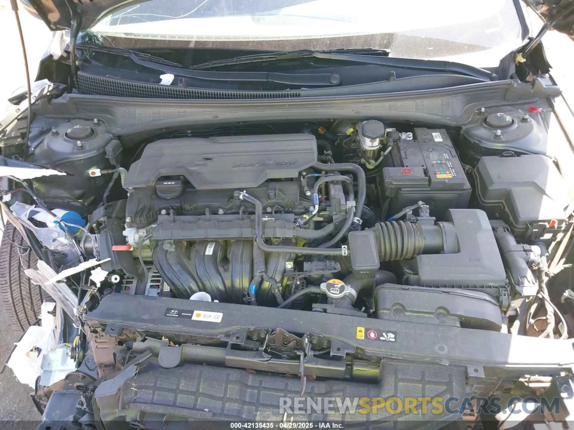10 Photograph of a damaged car KMHLM4AGXPU511413 HYUNDAI ELANTRA 2023