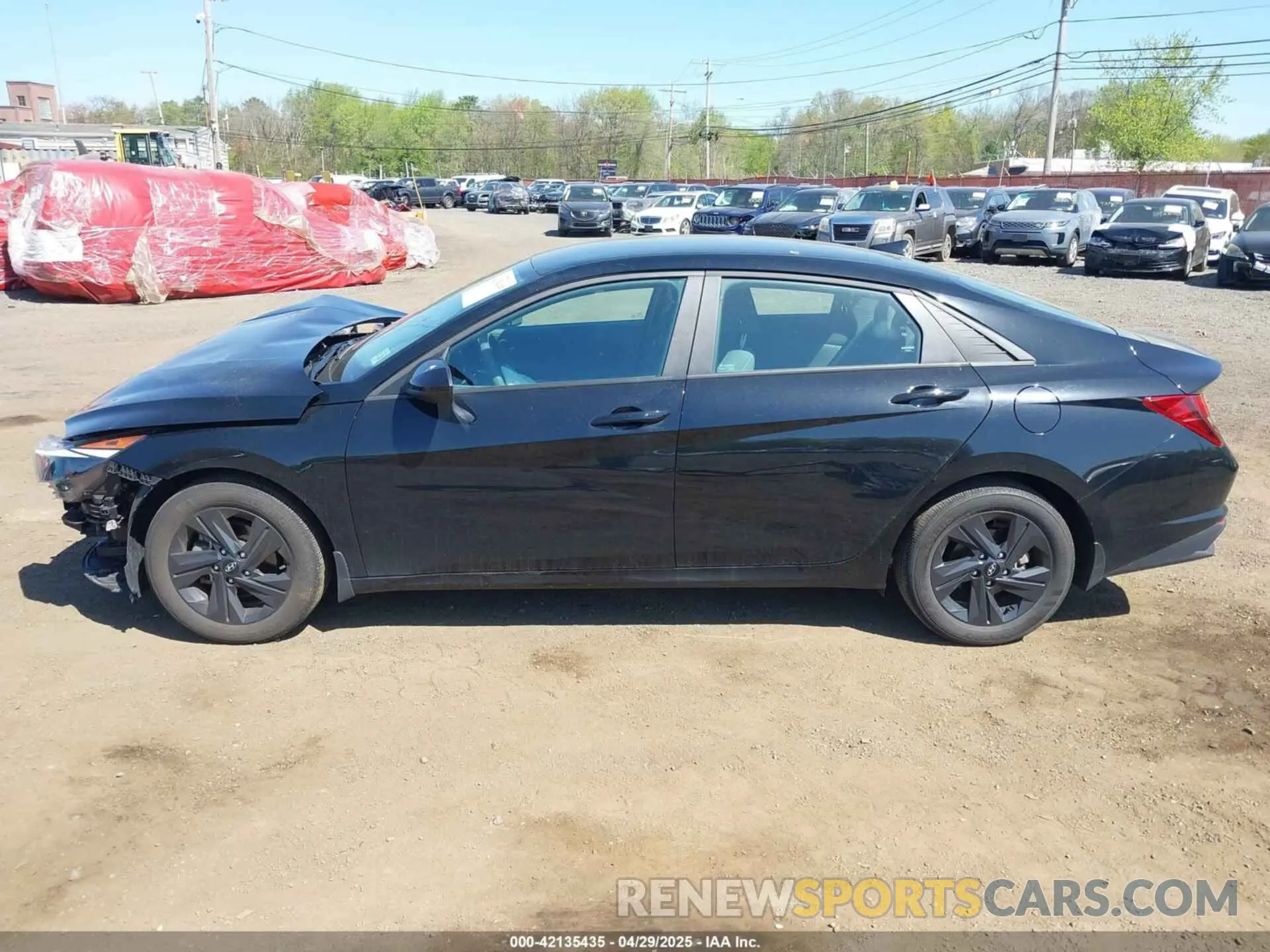 14 Photograph of a damaged car KMHLM4AGXPU511413 HYUNDAI ELANTRA 2023