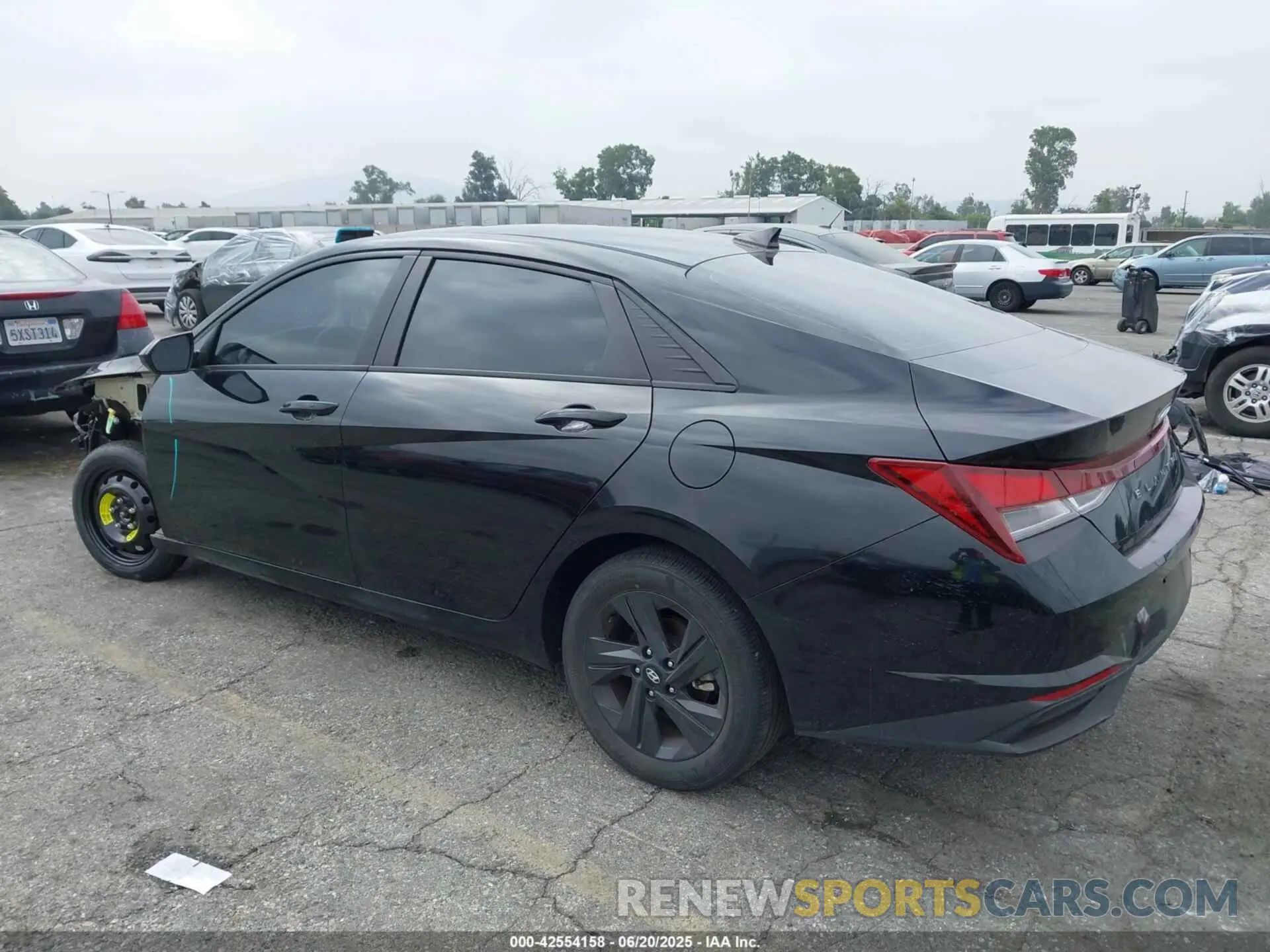 3 Photograph of a damaged car KMHLM4AGXPU526350 HYUNDAI ELANTRA 2023