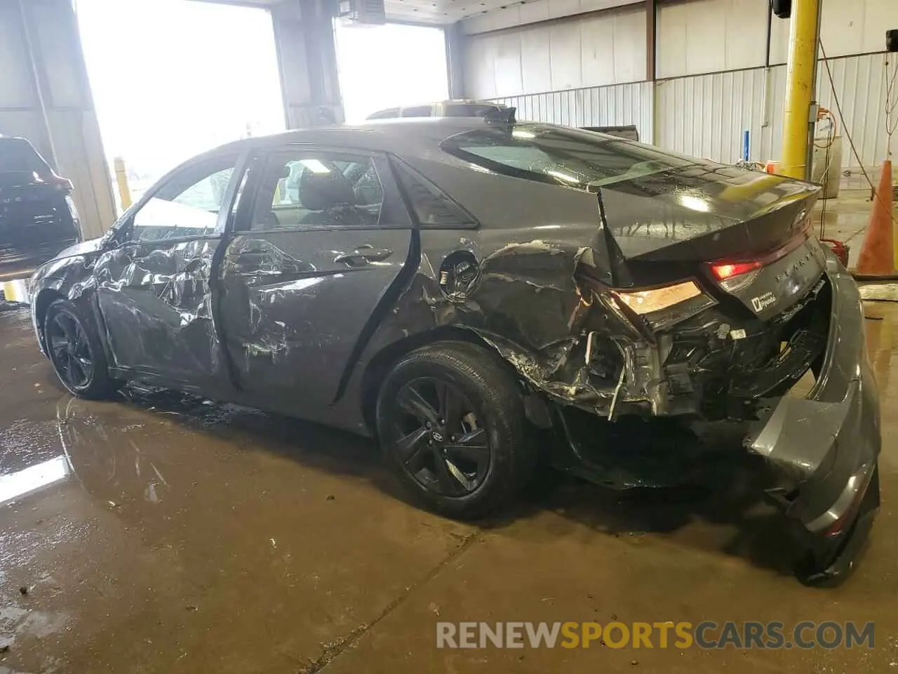 2 Photograph of a damaged car KMHLM4AGXPU566282 HYUNDAI ELANTRA 2023