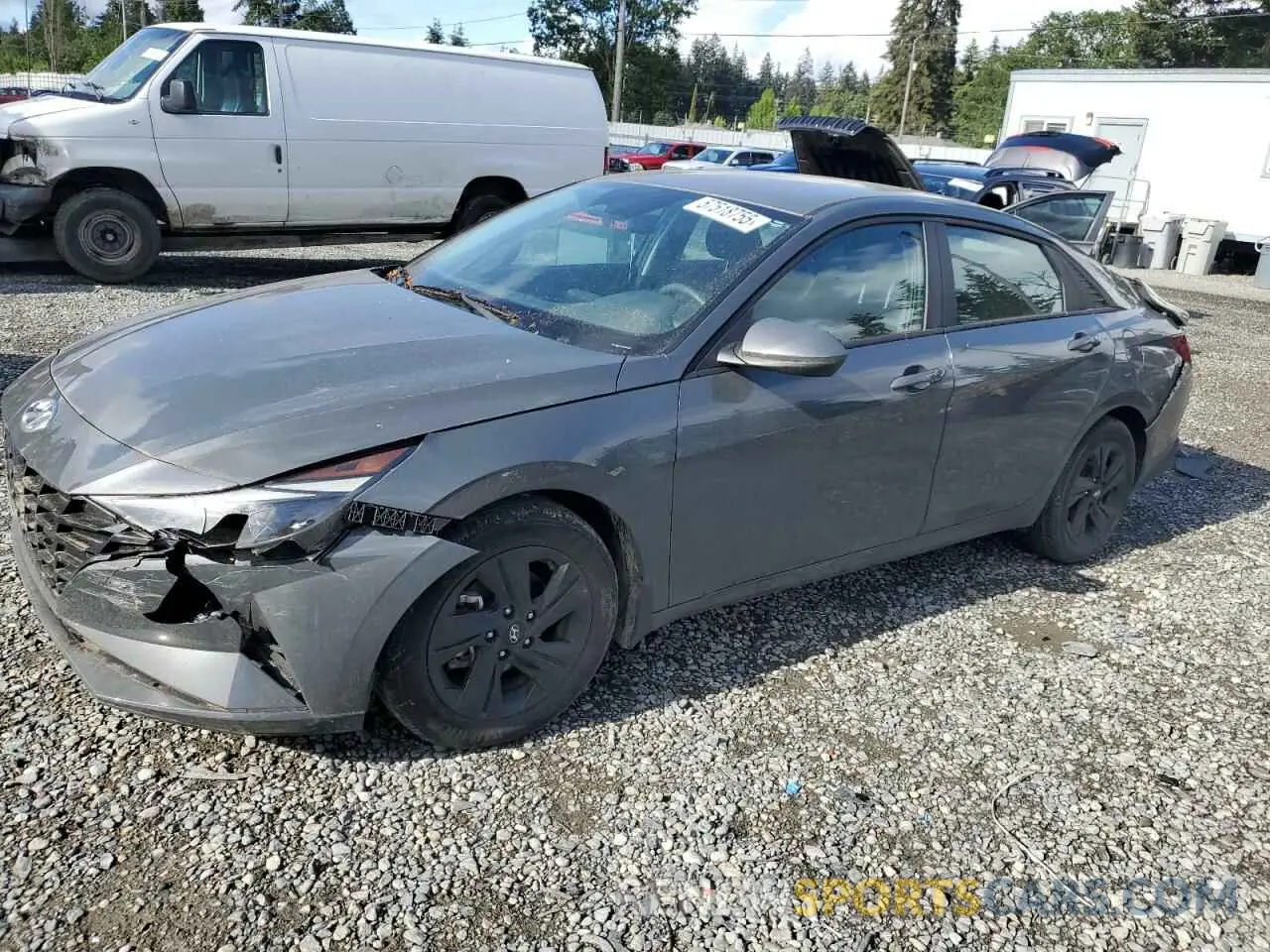 1 Photograph of a damaged car KMHLM4AGXPU580019 HYUNDAI ELANTRA 2023