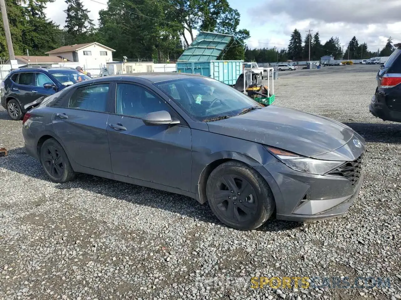 4 Photograph of a damaged car KMHLM4AGXPU580019 HYUNDAI ELANTRA 2023