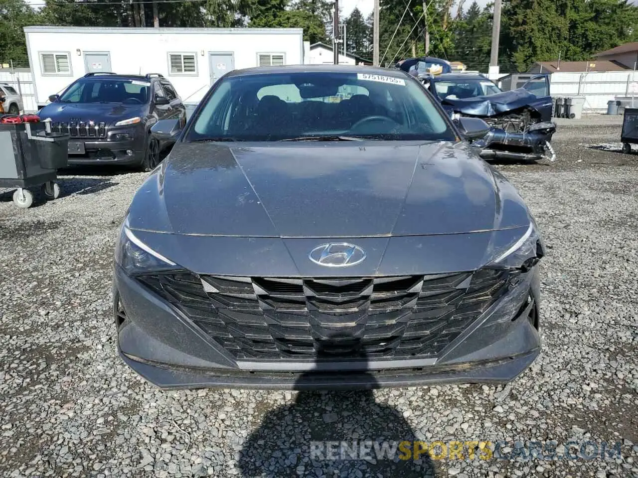 5 Photograph of a damaged car KMHLM4AGXPU580019 HYUNDAI ELANTRA 2023