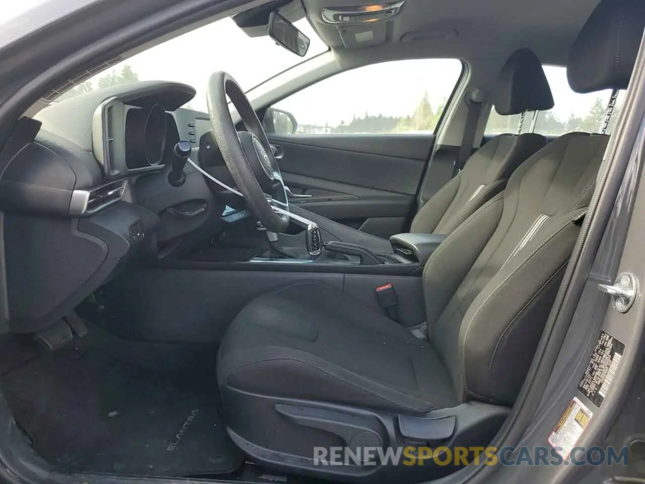 7 Photograph of a damaged car KMHLM4AGXPU580019 HYUNDAI ELANTRA 2023