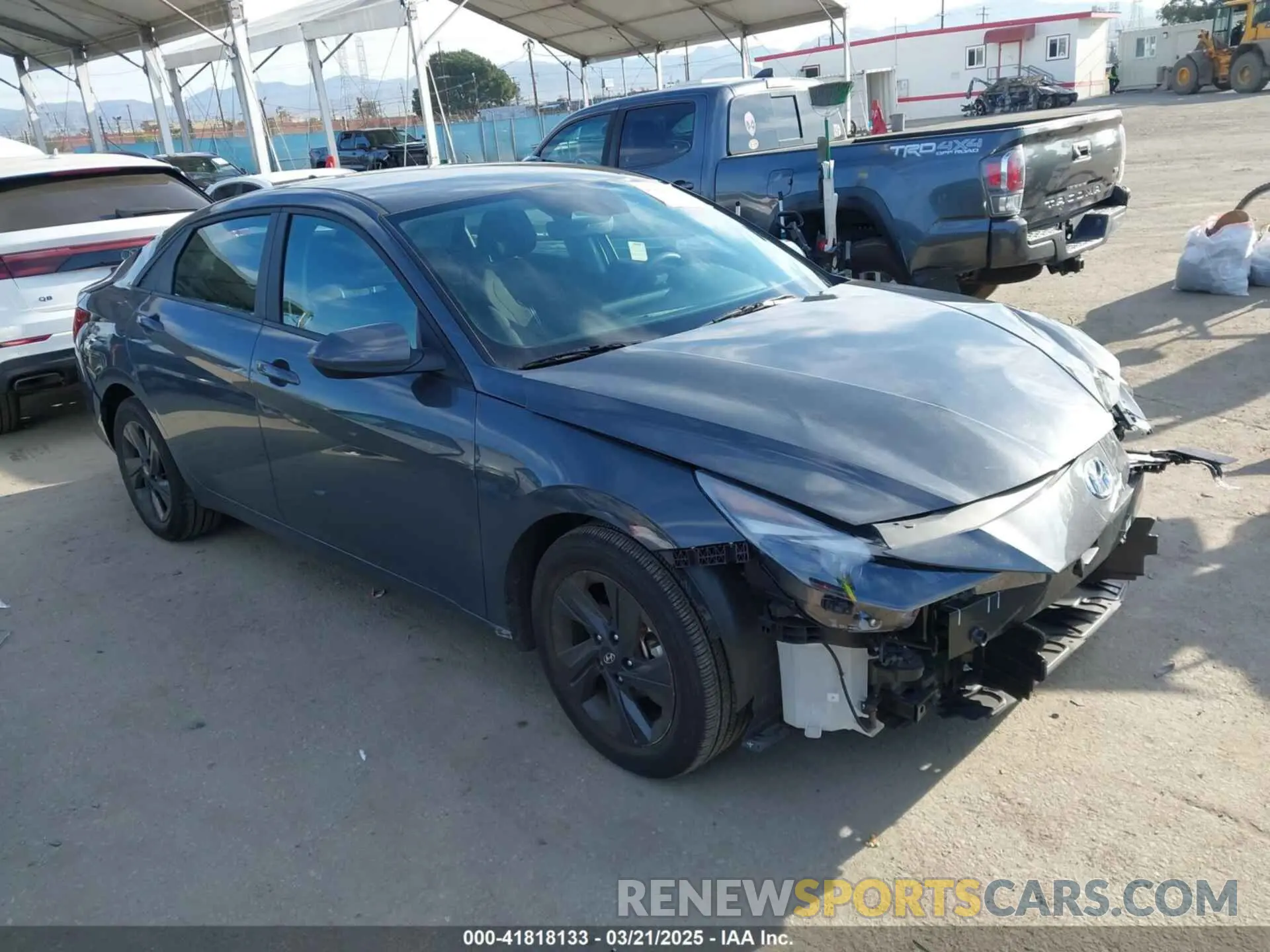 1 Photograph of a damaged car KMHLM4AGXPU595183 HYUNDAI ELANTRA 2023