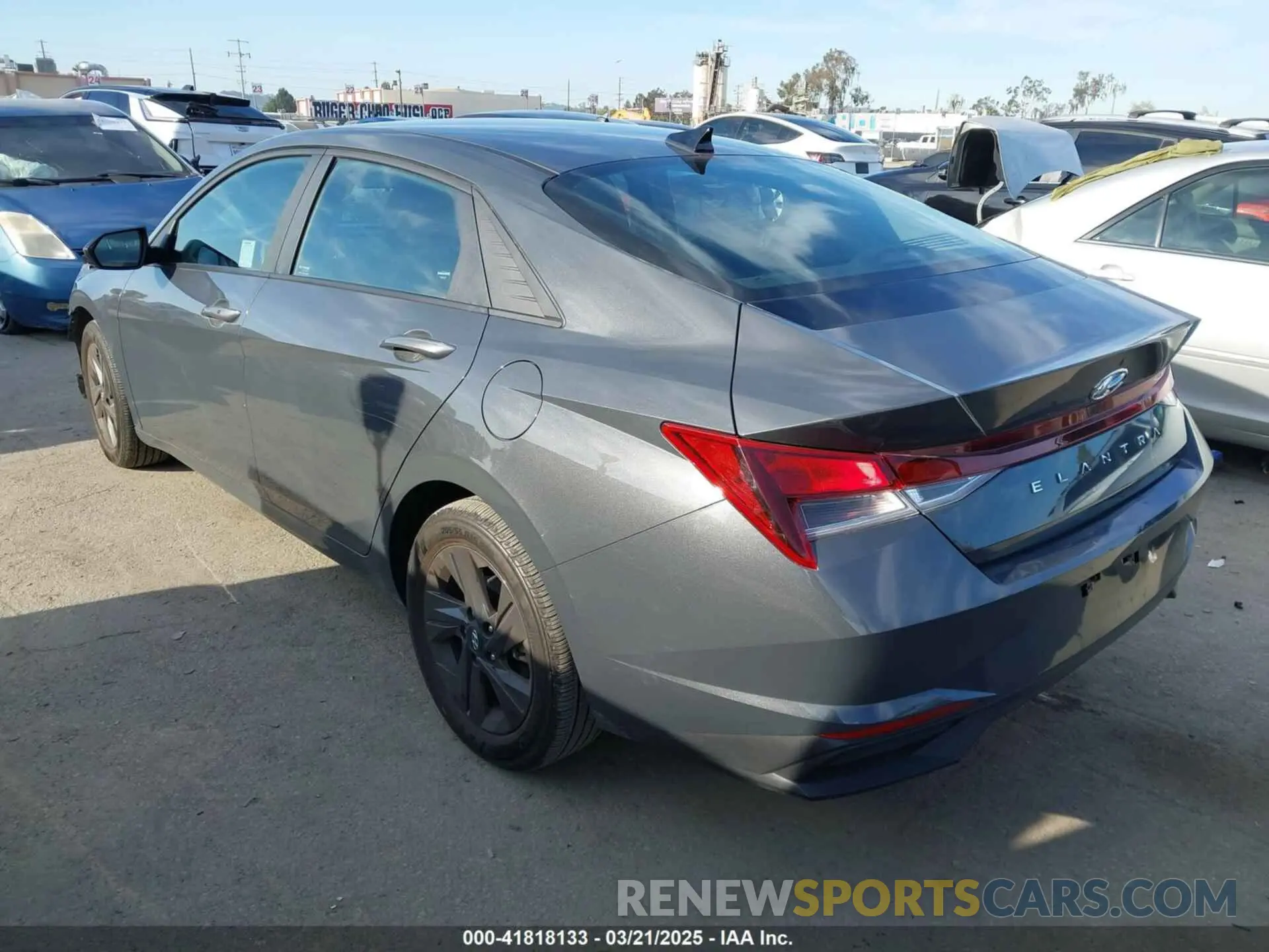 3 Photograph of a damaged car KMHLM4AGXPU595183 HYUNDAI ELANTRA 2023