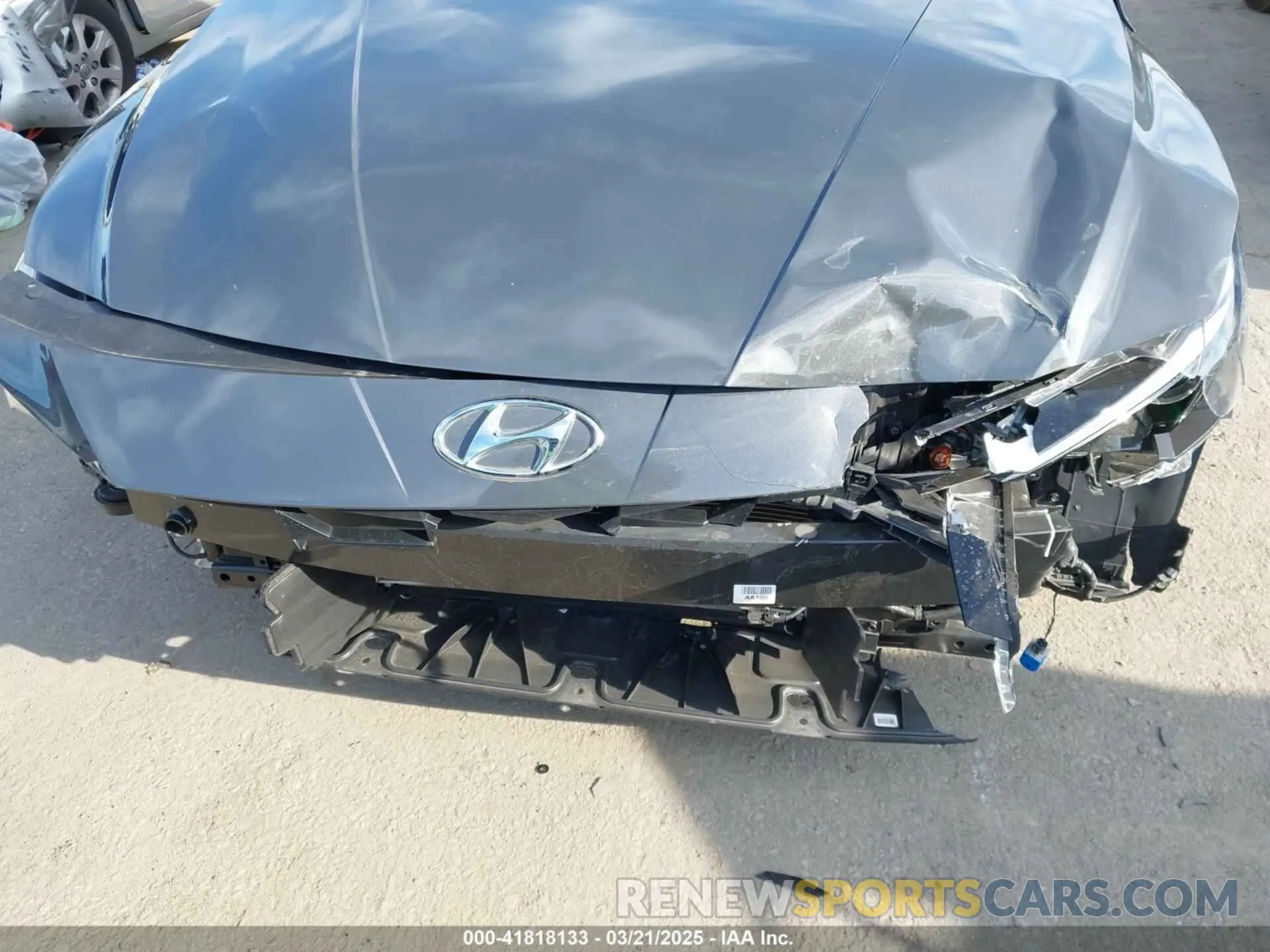 6 Photograph of a damaged car KMHLM4AGXPU595183 HYUNDAI ELANTRA 2023
