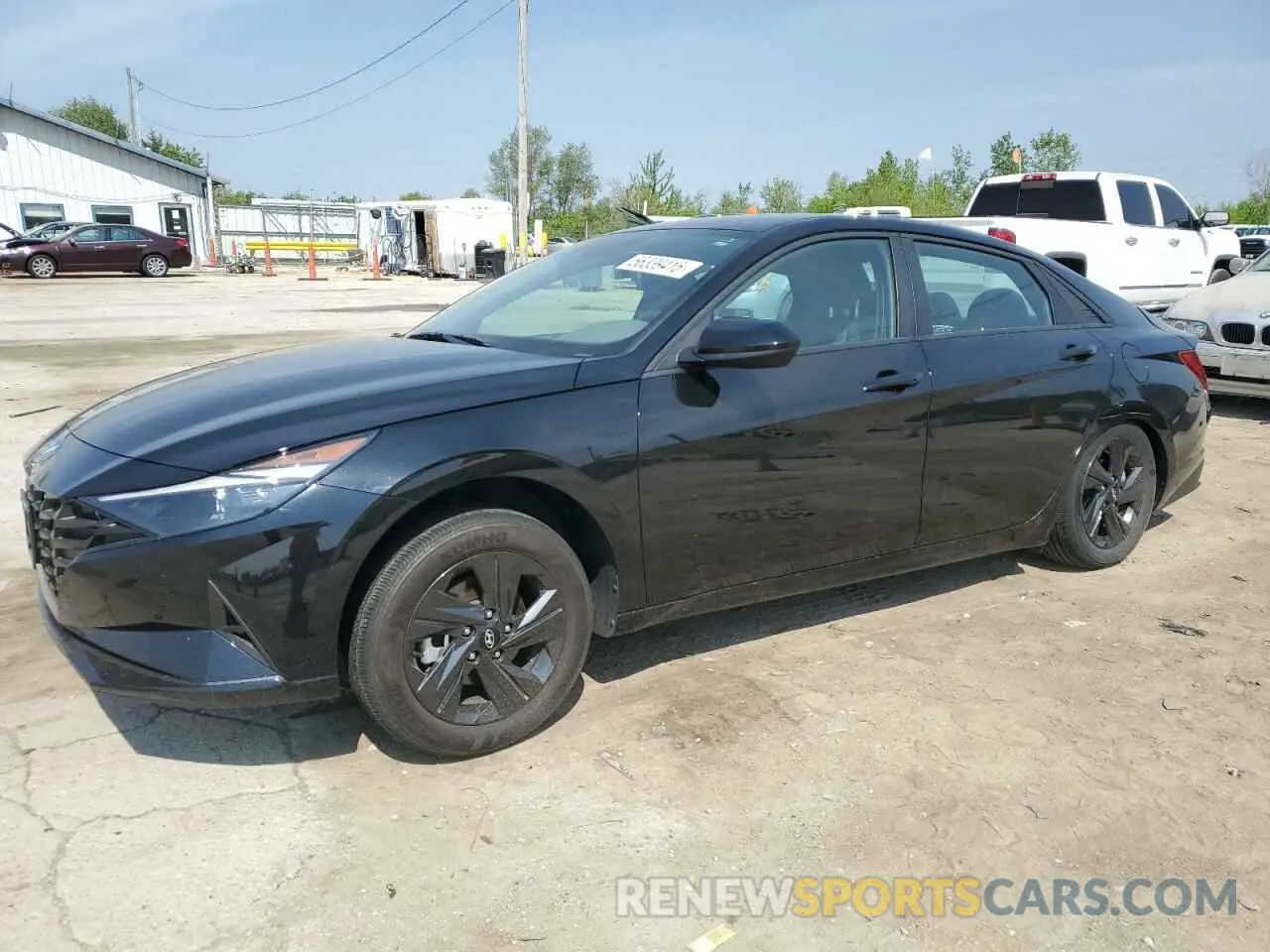 1 Photograph of a damaged car KMHLM4AGXPU613794 HYUNDAI ELANTRA 2023