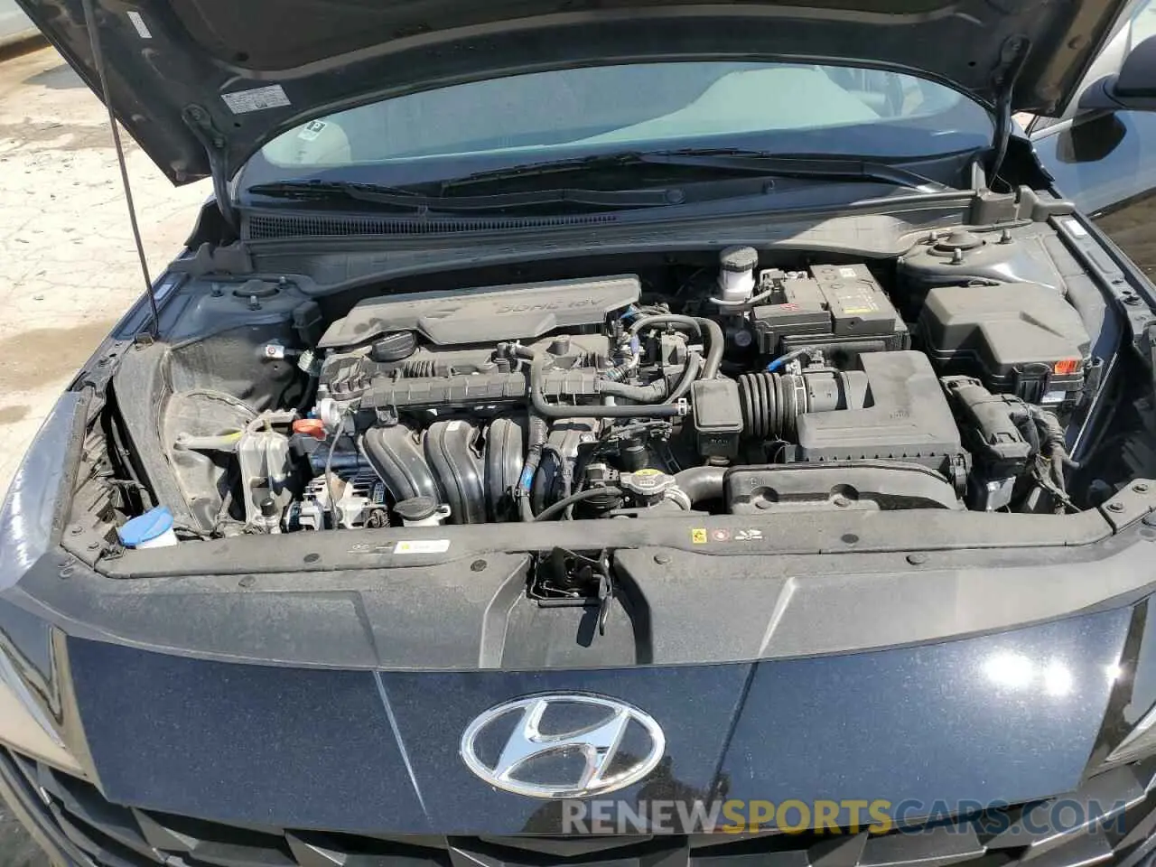 11 Photograph of a damaged car KMHLM4AGXPU613794 HYUNDAI ELANTRA 2023
