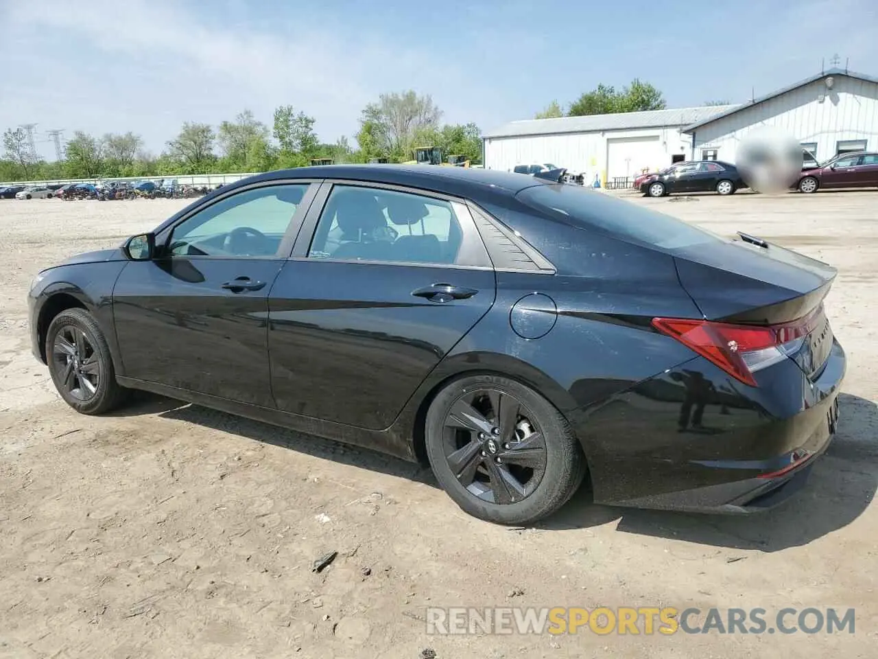 2 Photograph of a damaged car KMHLM4AGXPU613794 HYUNDAI ELANTRA 2023