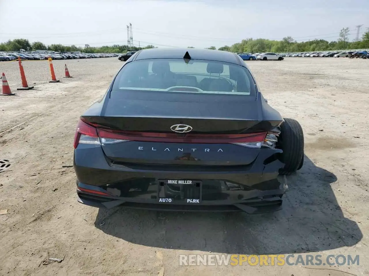 6 Photograph of a damaged car KMHLM4AGXPU613794 HYUNDAI ELANTRA 2023