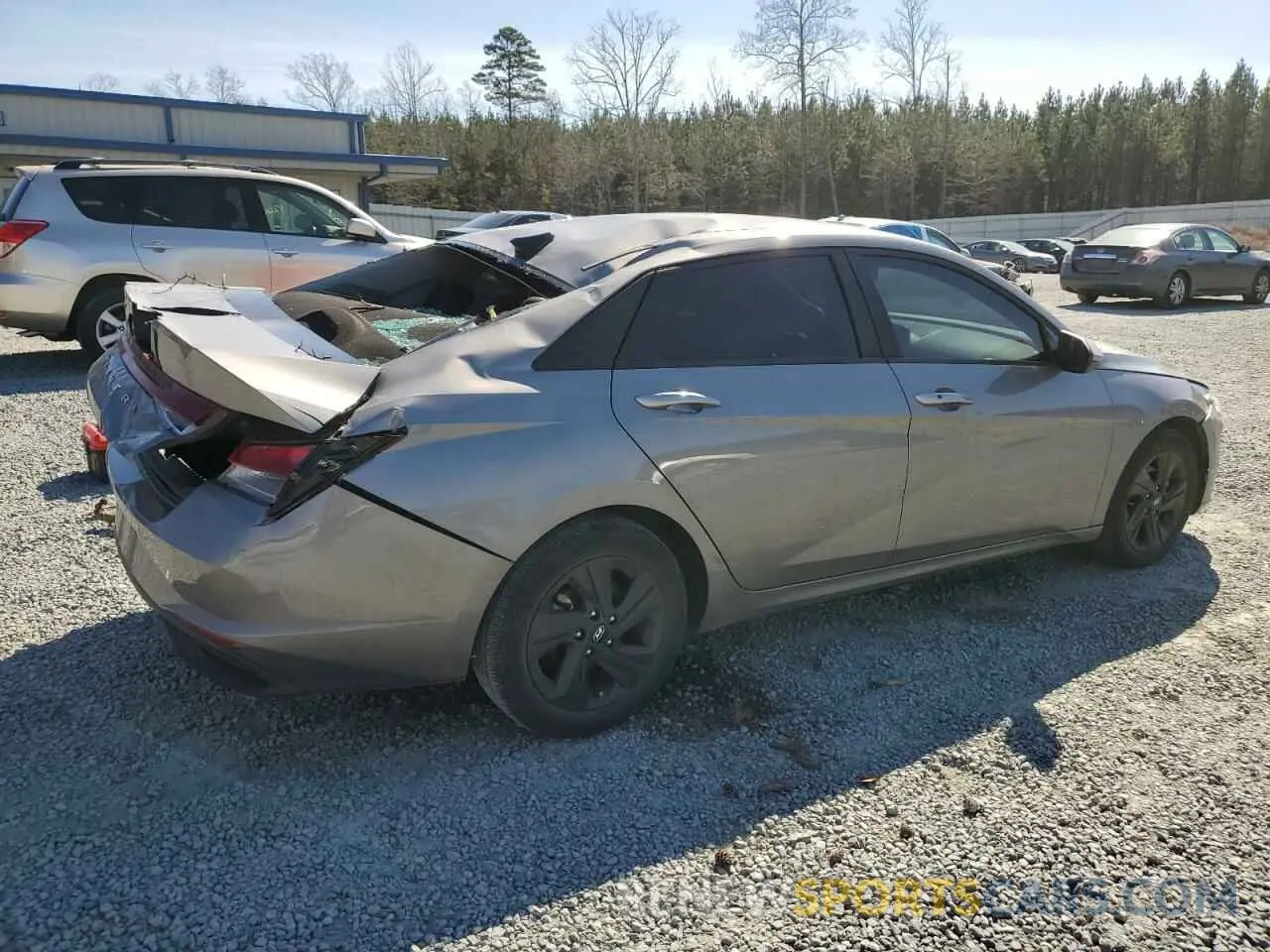 3 Photograph of a damaged car KMHLM4AGXPU623287 HYUNDAI ELANTRA 2023