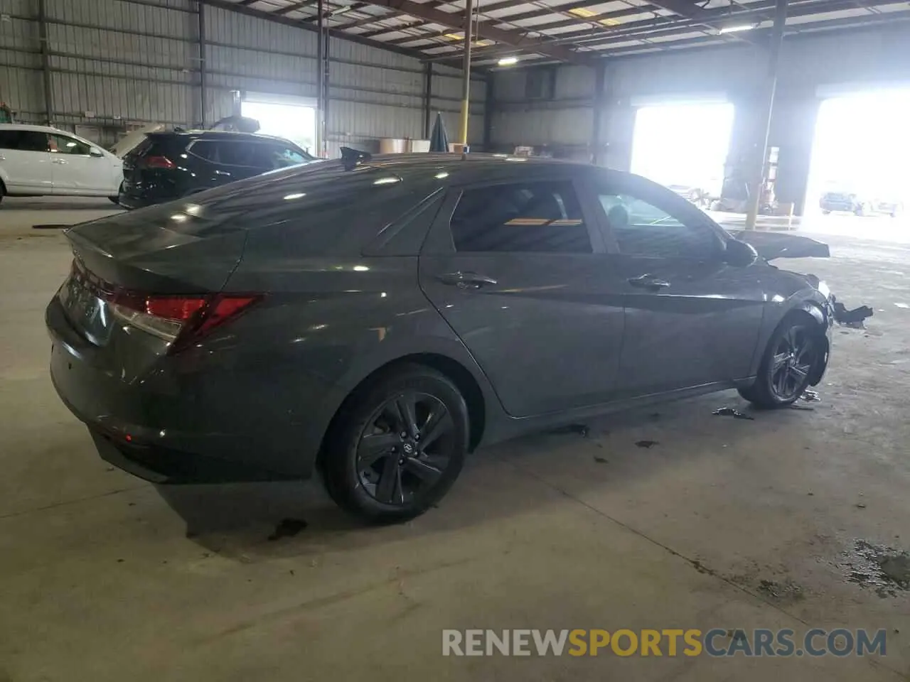 3 Photograph of a damaged car KMHLM4AGXPU625640 HYUNDAI ELANTRA 2023