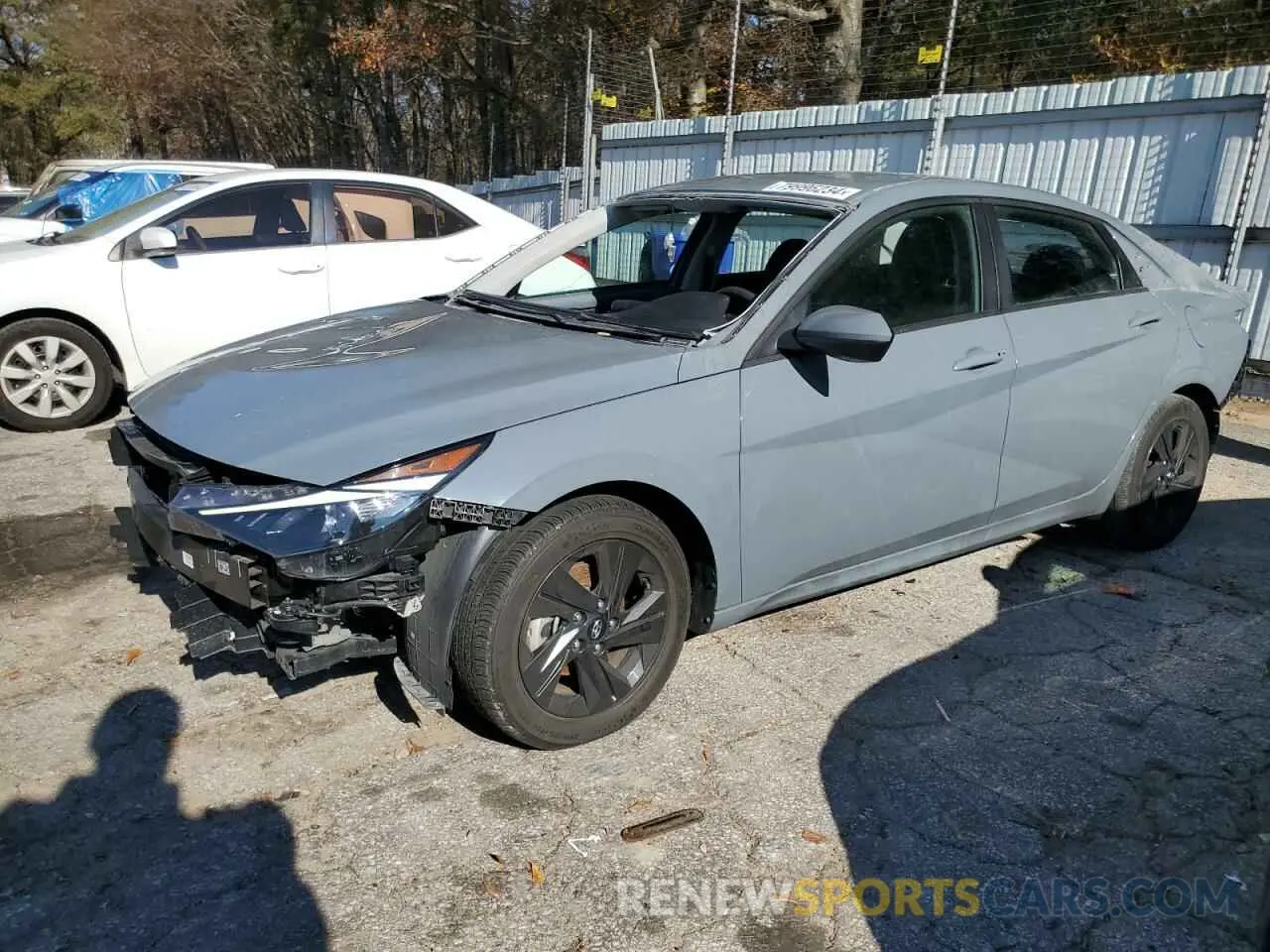1 Photograph of a damaged car KMHLM4AJ0PU041310 HYUNDAI ELANTRA 2023