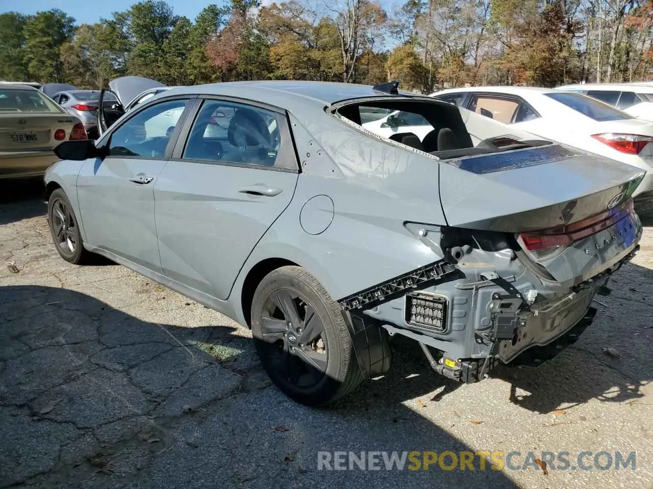 2 Photograph of a damaged car KMHLM4AJ0PU041310 HYUNDAI ELANTRA 2023
