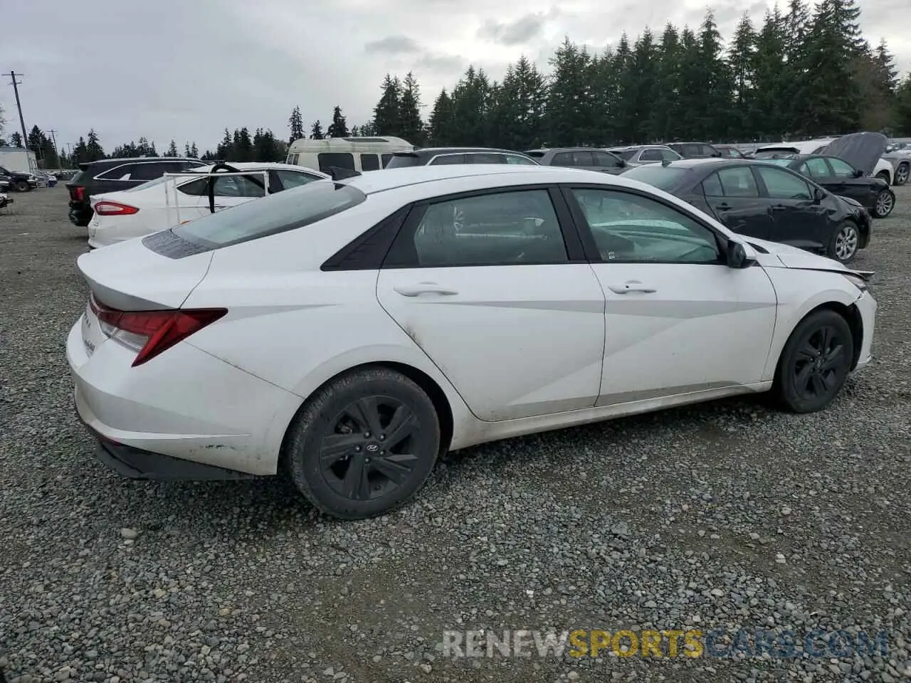 3 Photograph of a damaged car KMHLM4AJ0PU042327 HYUNDAI ELANTRA 2023