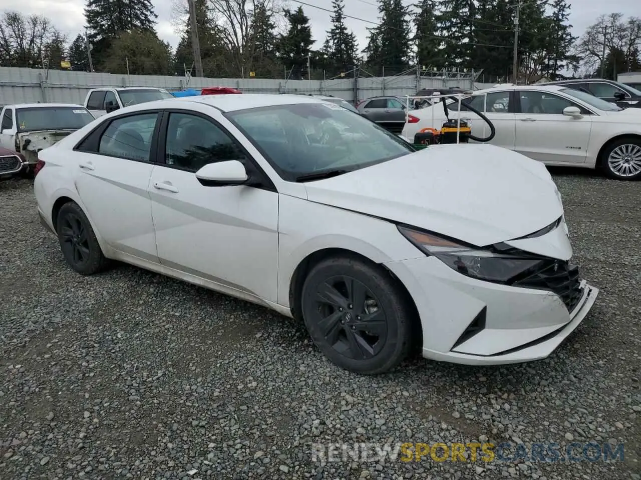 4 Photograph of a damaged car KMHLM4AJ0PU042327 HYUNDAI ELANTRA 2023