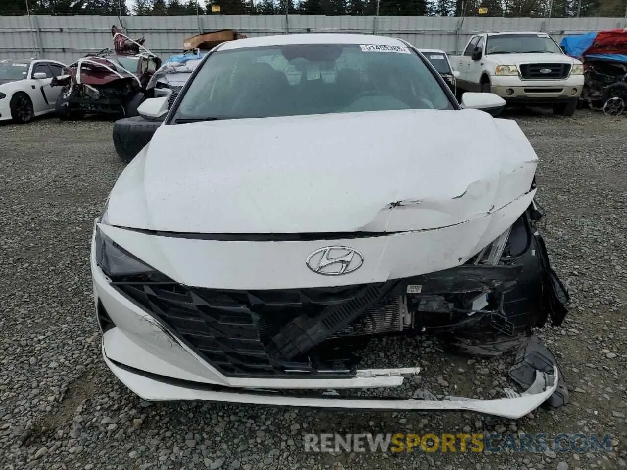 5 Photograph of a damaged car KMHLM4AJ0PU042327 HYUNDAI ELANTRA 2023