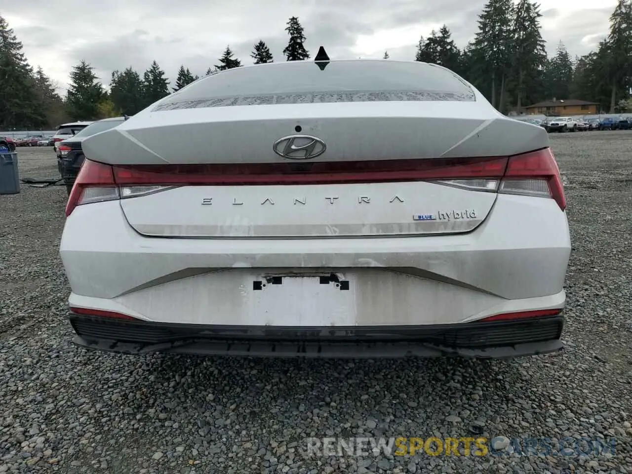 6 Photograph of a damaged car KMHLM4AJ0PU042327 HYUNDAI ELANTRA 2023
