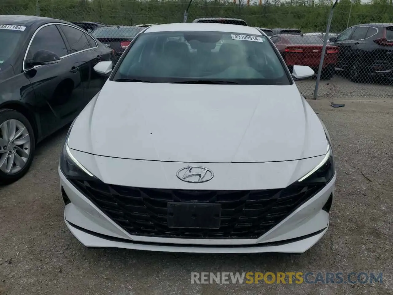5 Photograph of a damaged car KMHLM4AJ0PU076686 HYUNDAI ELANTRA 2023