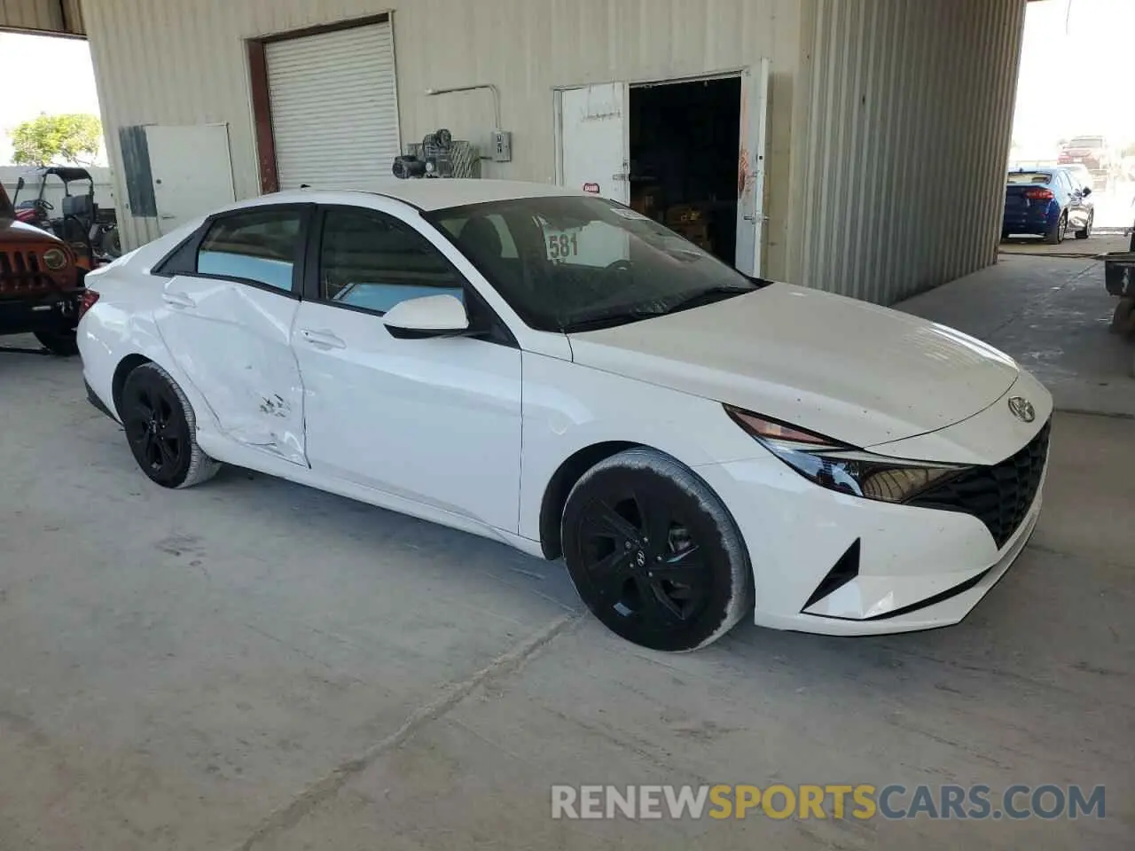 4 Photograph of a damaged car KMHLM4AJ1PU054132 HYUNDAI ELANTRA 2023