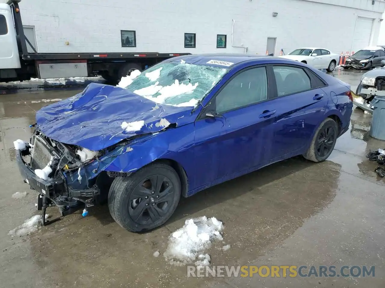 1 Photograph of a damaged car KMHLM4AJ3PU044685 HYUNDAI ELANTRA 2023