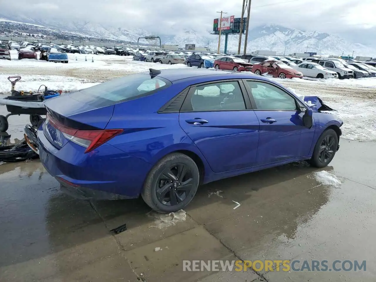 3 Photograph of a damaged car KMHLM4AJ3PU044685 HYUNDAI ELANTRA 2023