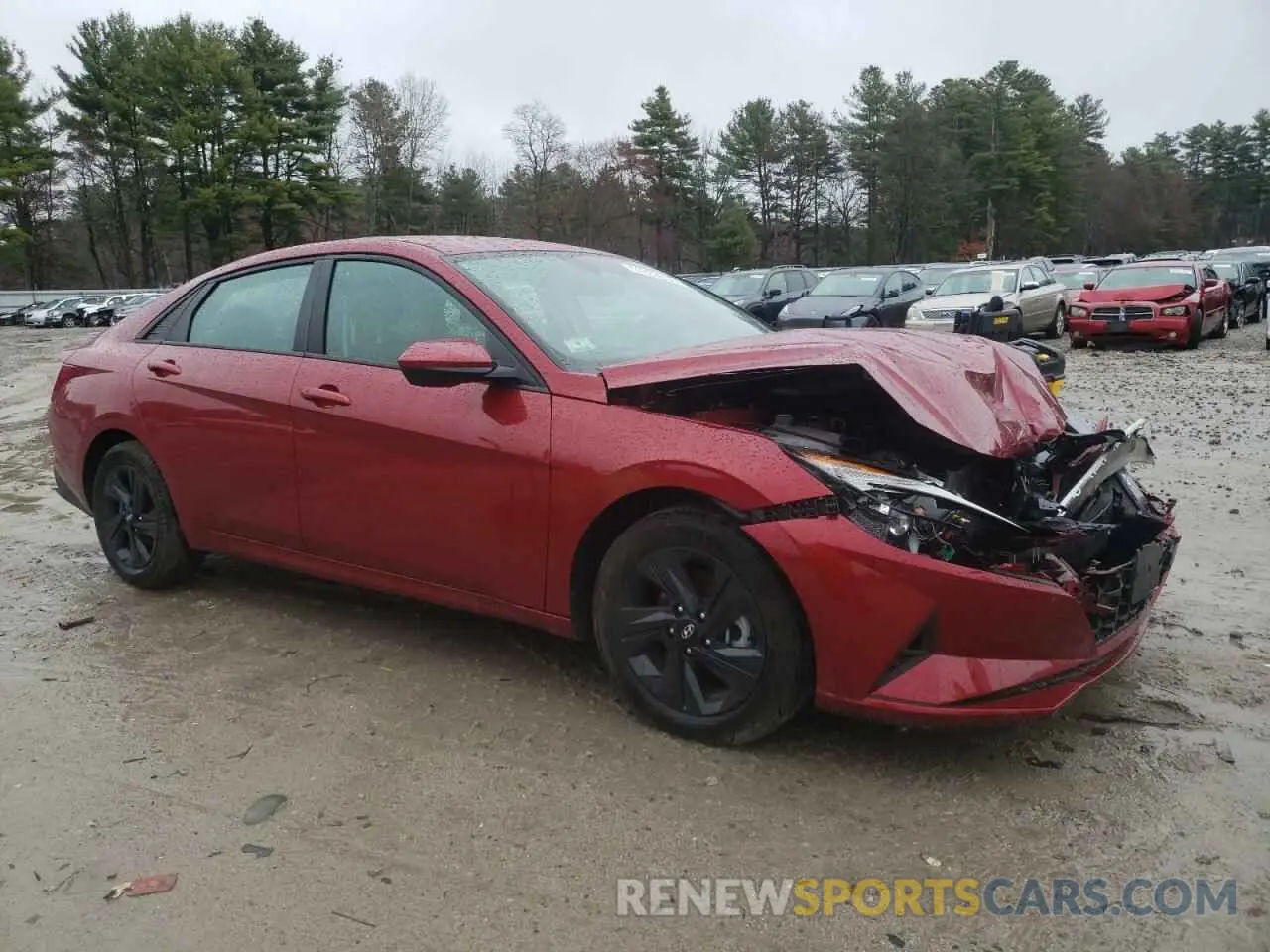 4 Photograph of a damaged car KMHLM4AJ3PU075452 HYUNDAI ELANTRA 2023