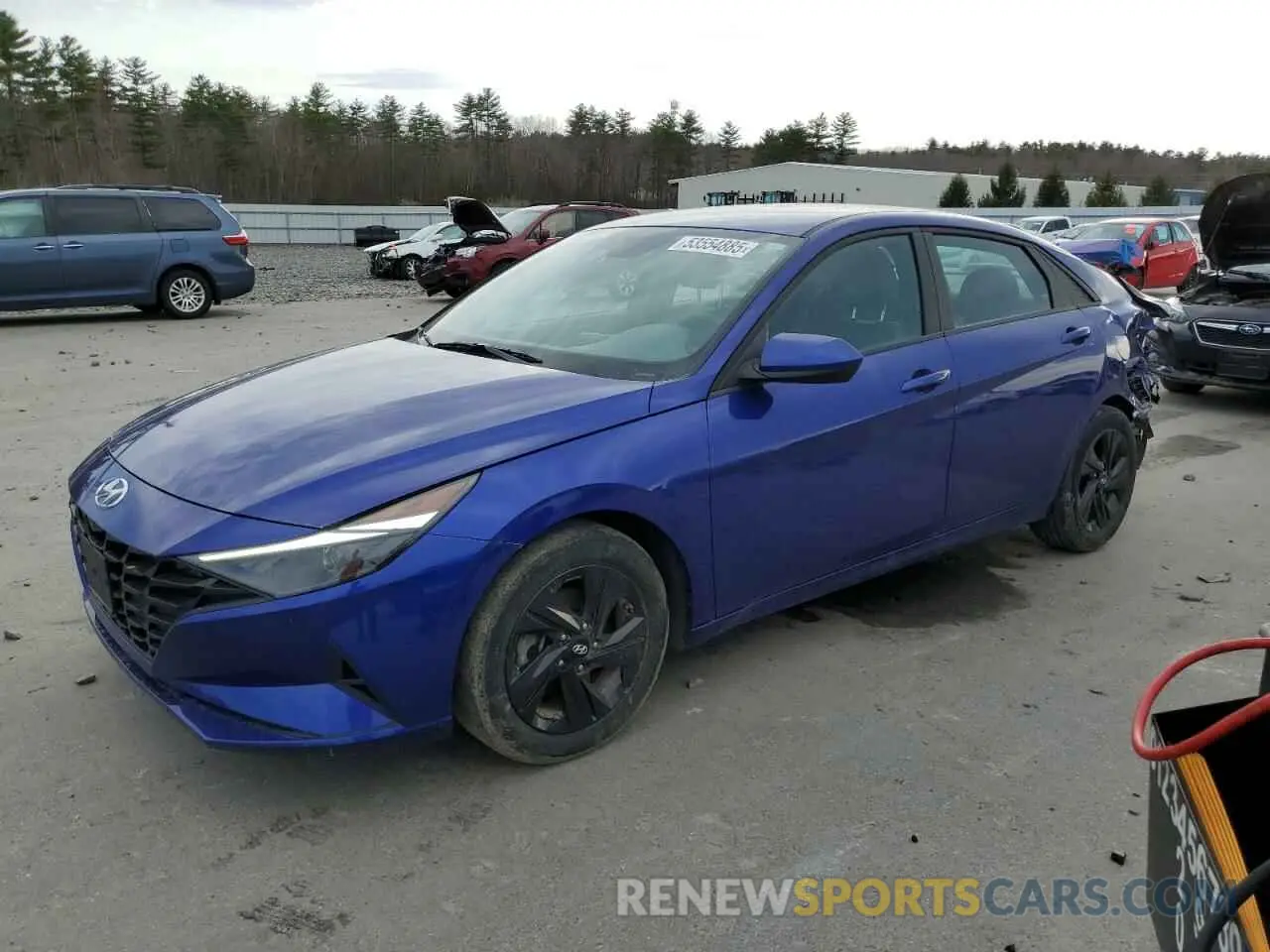 1 Photograph of a damaged car KMHLM4AJ4PU044999 HYUNDAI ELANTRA 2023