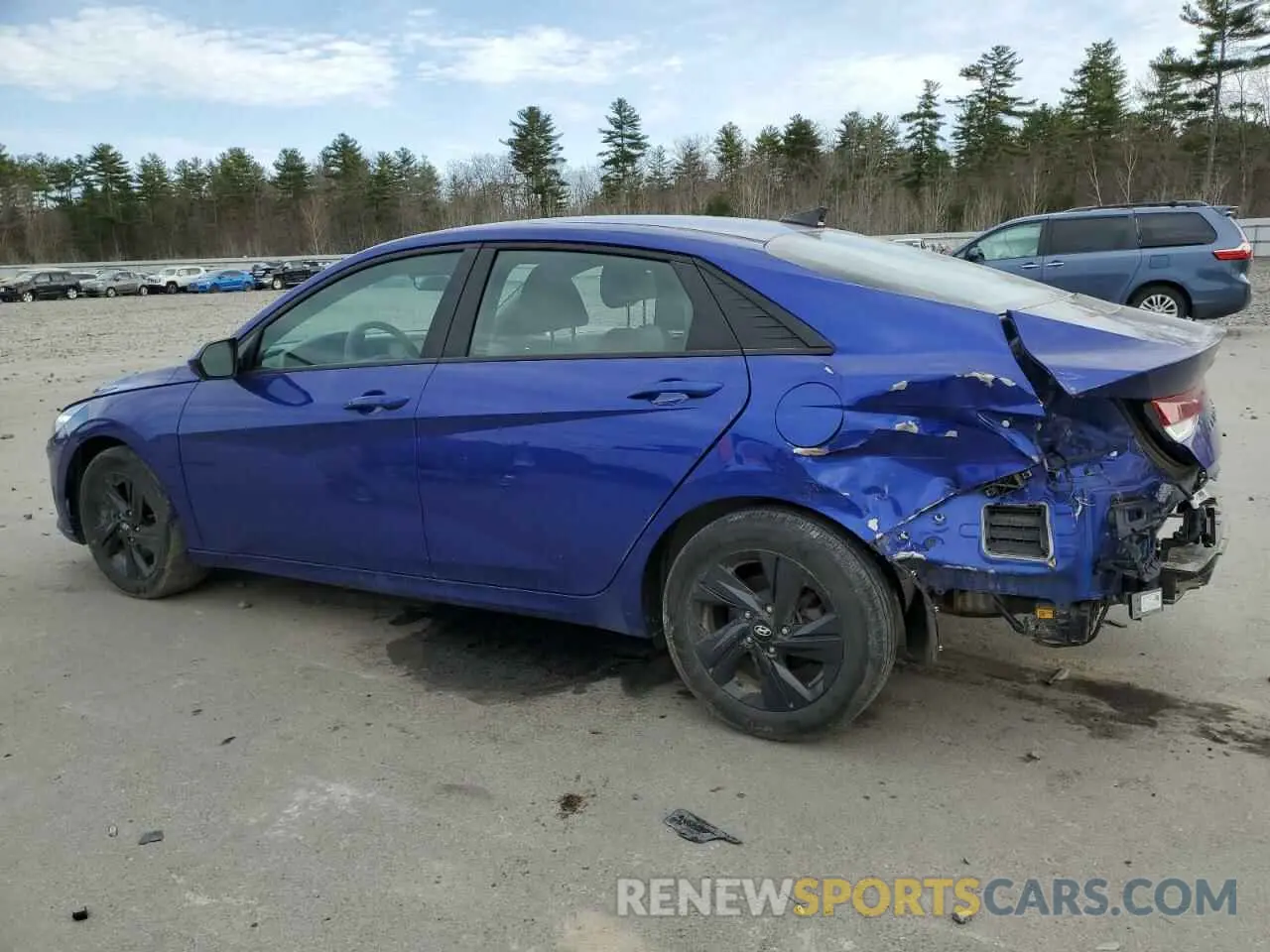 2 Photograph of a damaged car KMHLM4AJ4PU044999 HYUNDAI ELANTRA 2023
