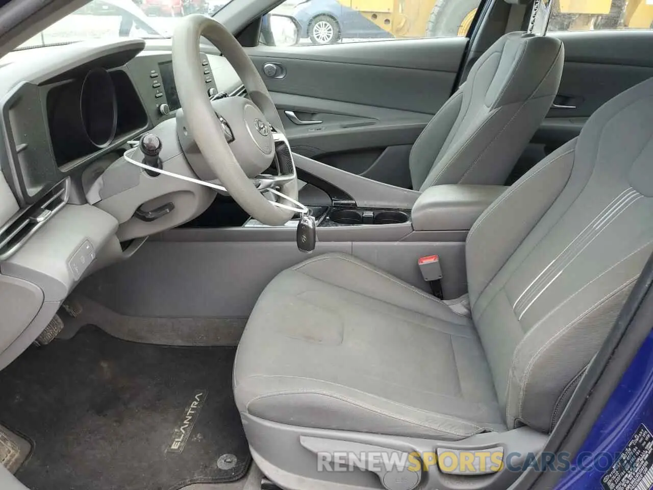 7 Photograph of a damaged car KMHLM4AJ4PU044999 HYUNDAI ELANTRA 2023