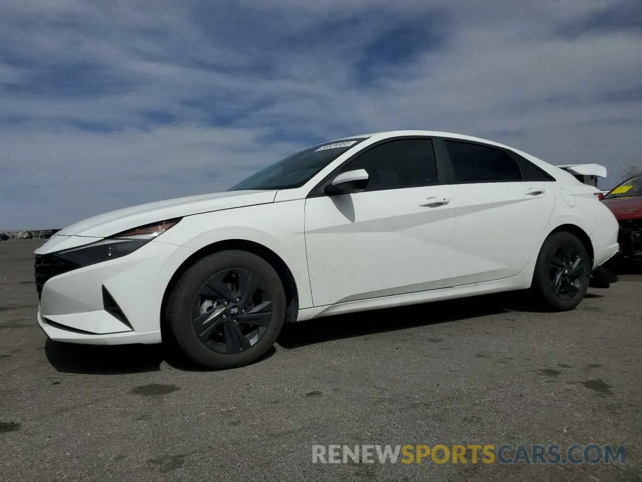 1 Photograph of a damaged car KMHLM4AJ4PU075265 HYUNDAI ELANTRA 2023