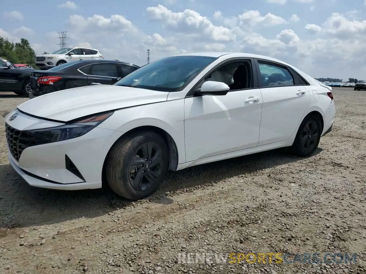 1 Photograph of a damaged car KMHLM4AJ4PU077744 HYUNDAI ELANTRA 2023