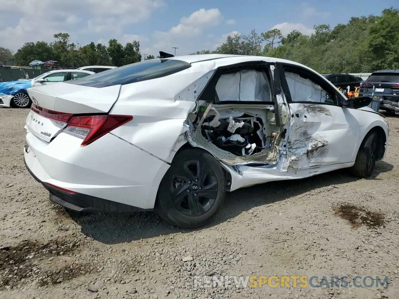 3 Photograph of a damaged car KMHLM4AJ4PU077744 HYUNDAI ELANTRA 2023