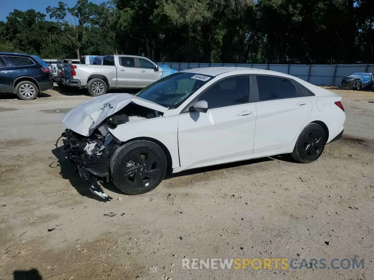 1 Photograph of a damaged car KMHLM4AJ4PU082331 HYUNDAI ELANTRA 2023
