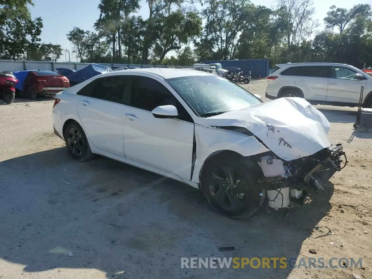 4 Photograph of a damaged car KMHLM4AJ4PU082331 HYUNDAI ELANTRA 2023