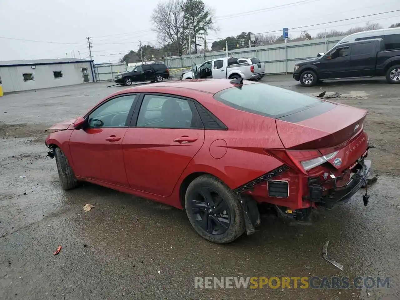 2 Photograph of a damaged car KMHLM4AJ5PU055817 HYUNDAI ELANTRA 2023