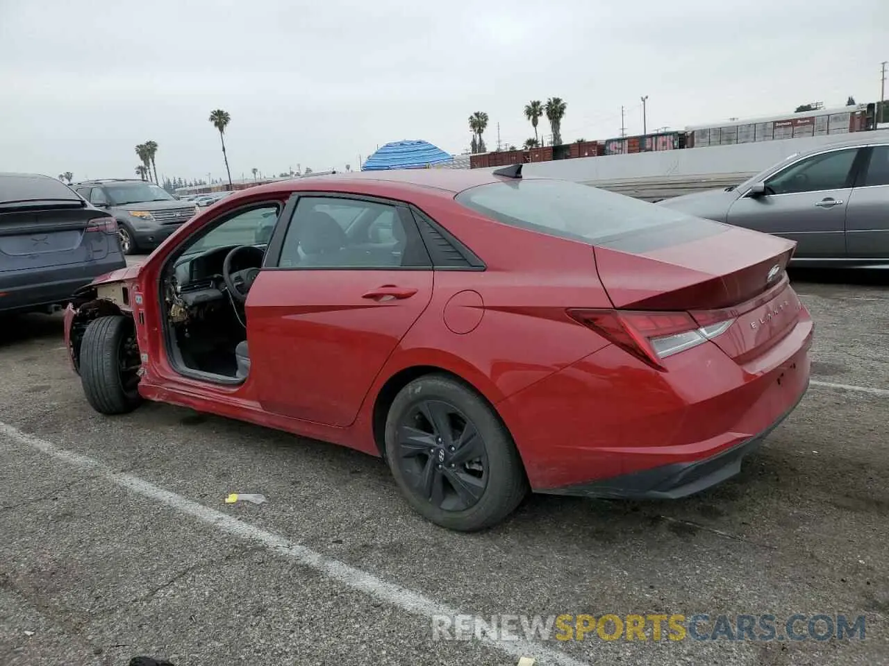 2 Photograph of a damaged car KMHLM4AJ6PU033650 HYUNDAI ELANTRA 2023