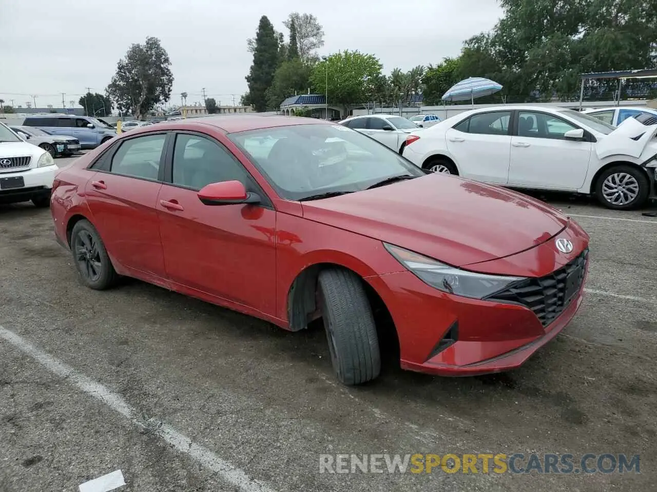 4 Photograph of a damaged car KMHLM4AJ6PU033650 HYUNDAI ELANTRA 2023