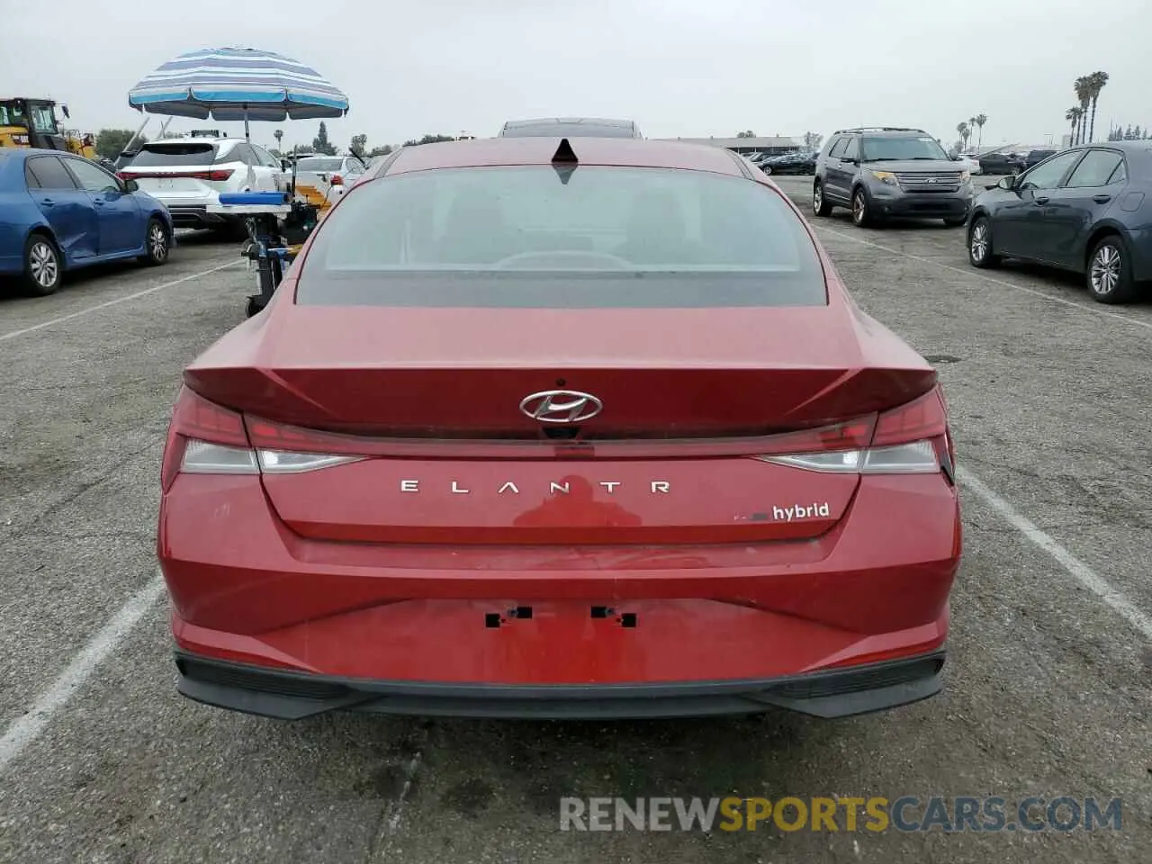 6 Photograph of a damaged car KMHLM4AJ6PU033650 HYUNDAI ELANTRA 2023