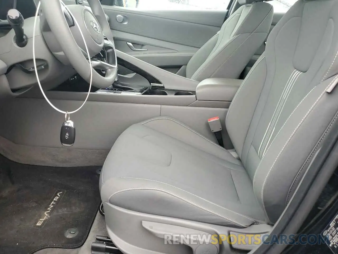 7 Photograph of a damaged car KMHLM4AJ6PU042249 HYUNDAI ELANTRA 2023