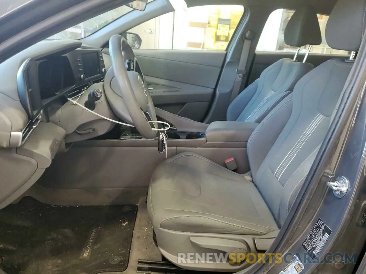 7 Photograph of a damaged car KMHLM4AJ6PU086686 HYUNDAI ELANTRA 2023