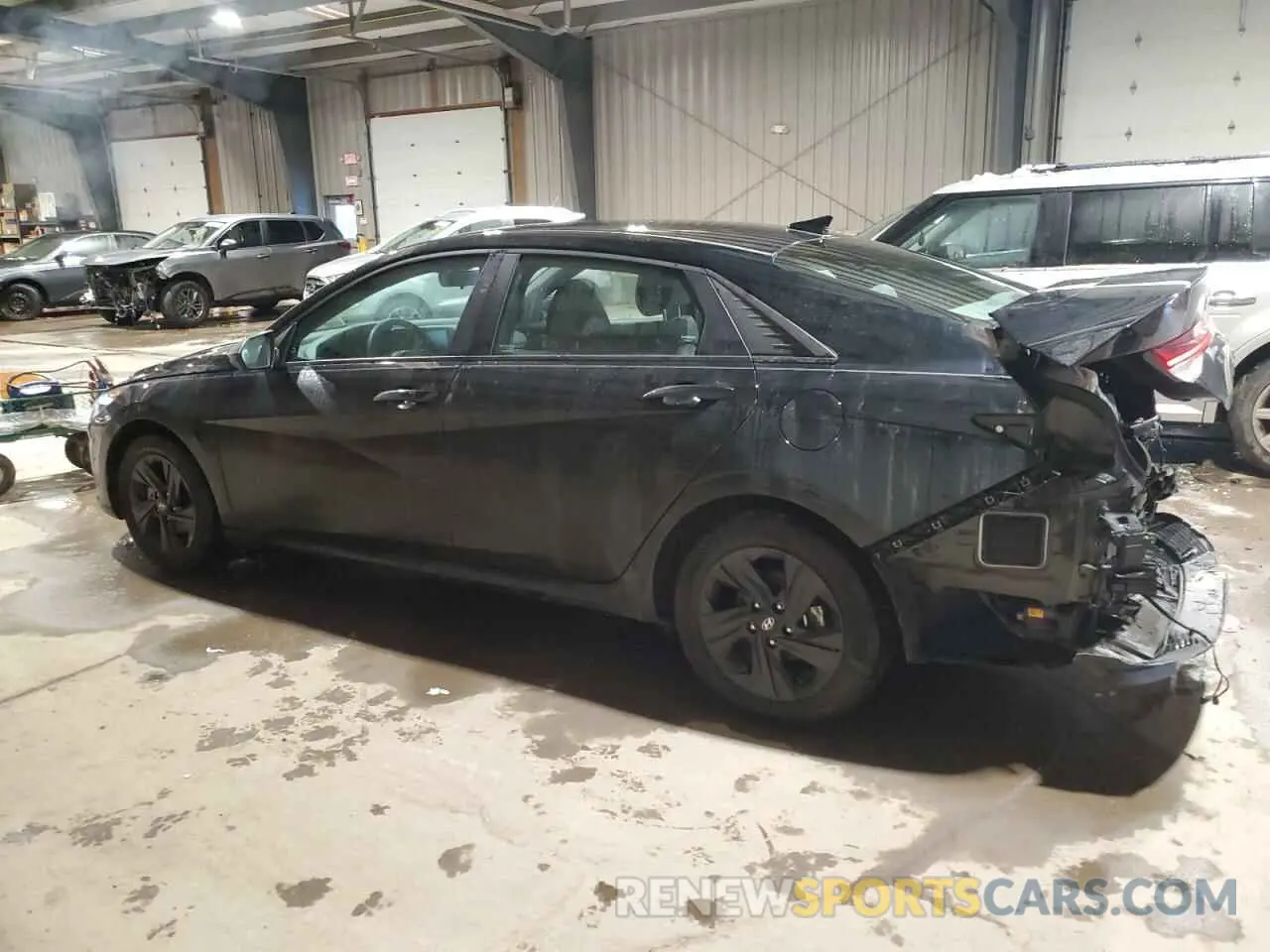 2 Photograph of a damaged car KMHLM4AJ6PU088132 HYUNDAI ELANTRA 2023