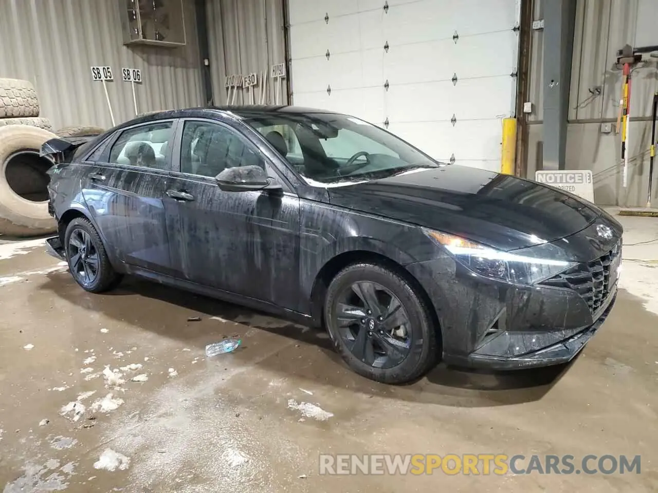 4 Photograph of a damaged car KMHLM4AJ6PU088132 HYUNDAI ELANTRA 2023
