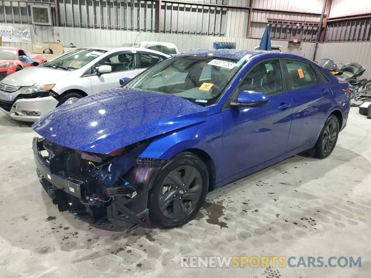 1 Photograph of a damaged car KMHLM4AJ6PU089166 HYUNDAI ELANTRA 2023
