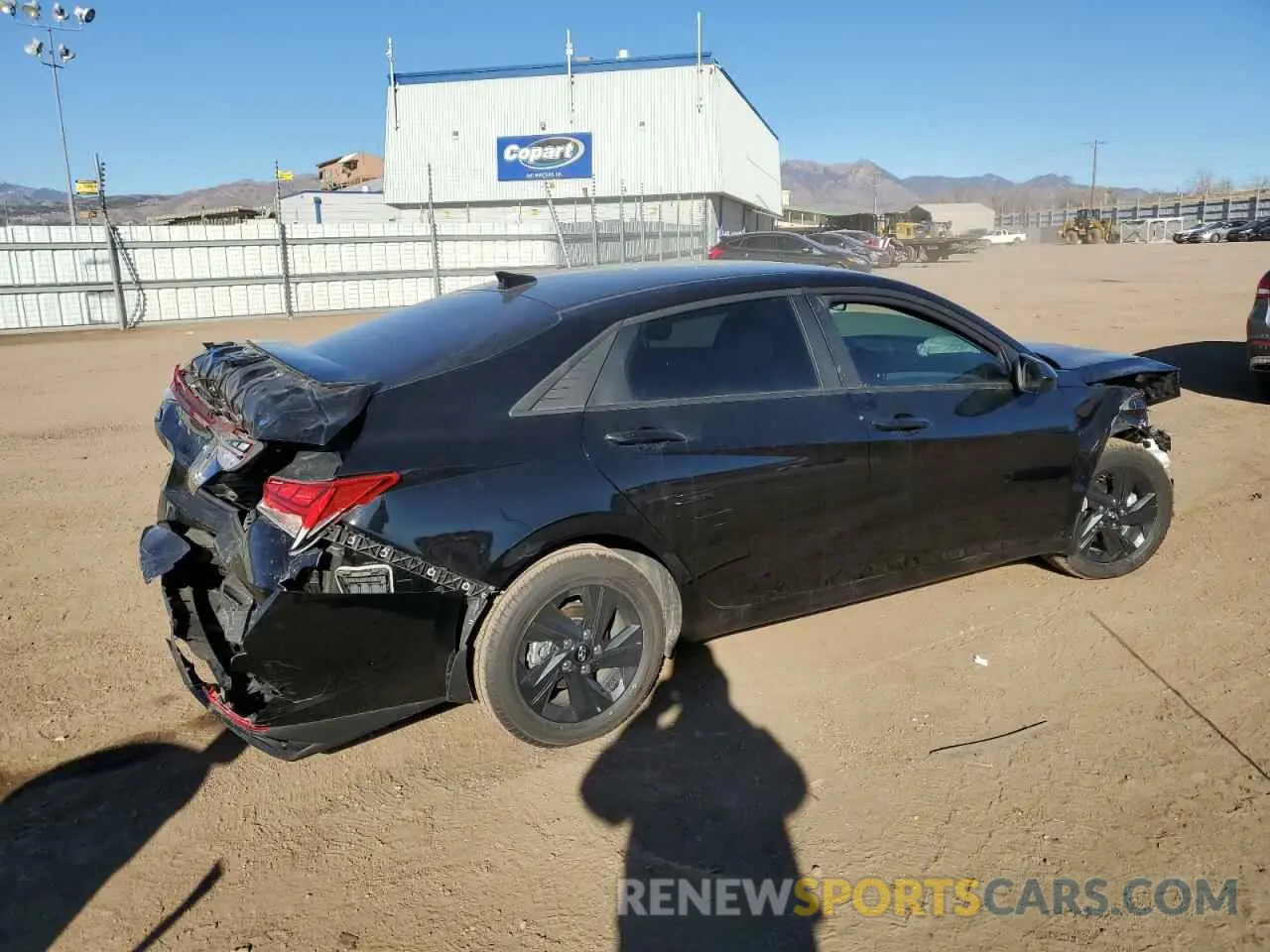 3 Photograph of a damaged car KMHLM4AJ7PU039117 HYUNDAI ELANTRA 2023