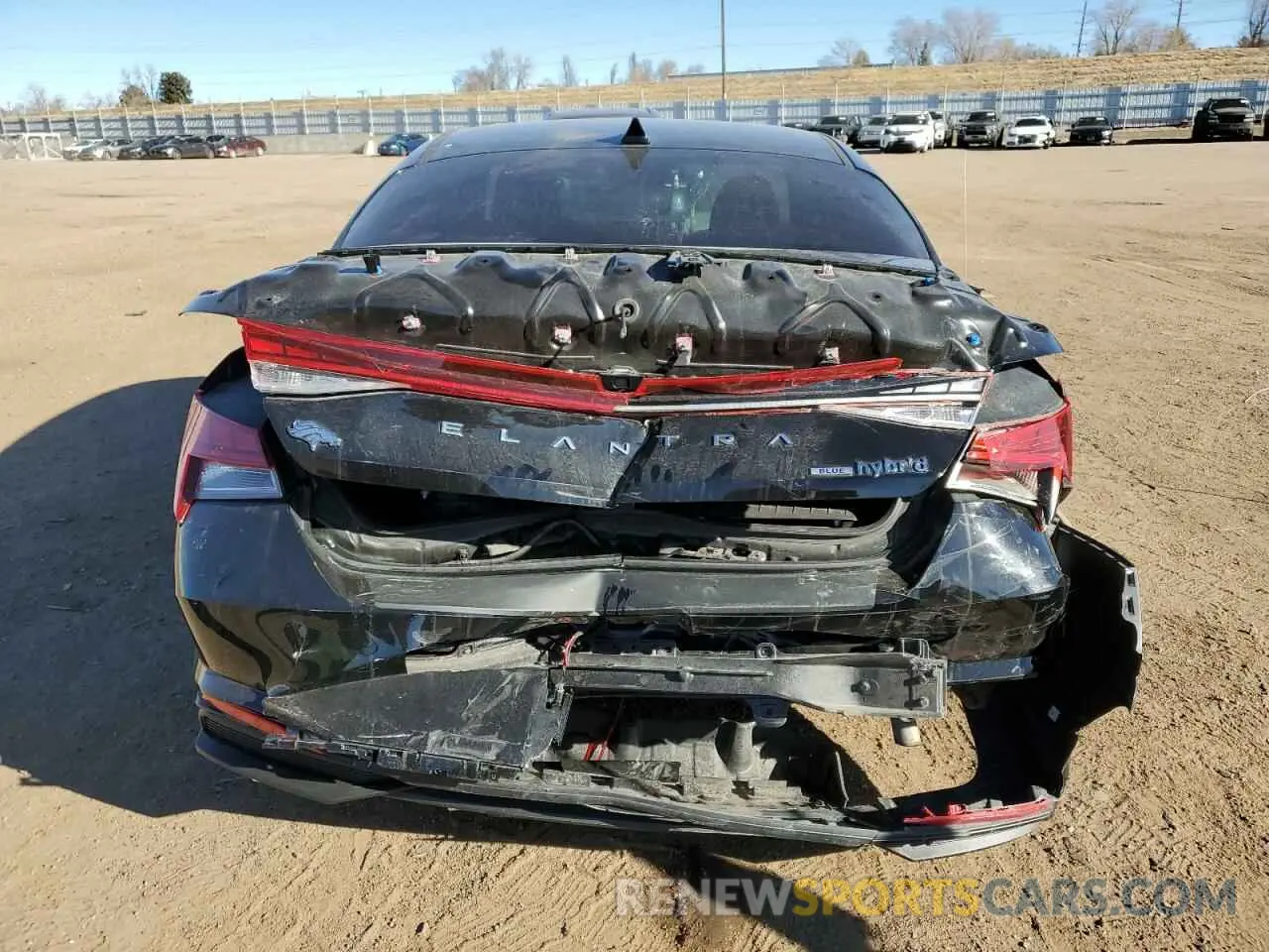 6 Photograph of a damaged car KMHLM4AJ7PU039117 HYUNDAI ELANTRA 2023